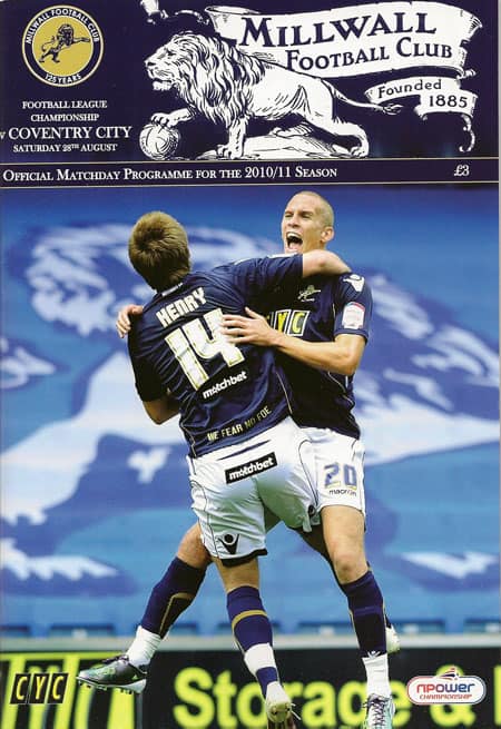 Millwall FC v Coventry City FC